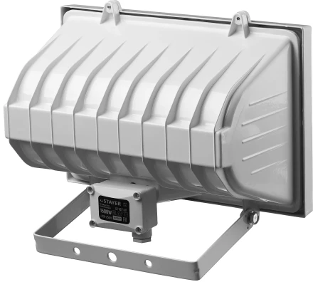 Прожектор STAYER "MASTER" MAXLight галогенный, с дугой крепления под установку, белый, 1500Вт 57107-W купить в Ханты-Мансийске