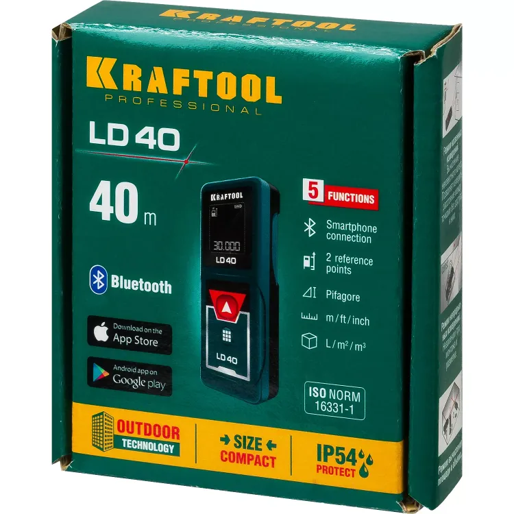 Дальномер лазерный LD-40, 40м 34763 купить в Ханты-Мансийске