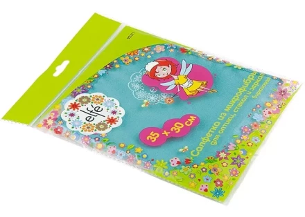 Салфетка из микрофибры для оптики стекол и зеркал коралловая 350х300 мм Elfe 92309 купить в Ханты-Мансийске