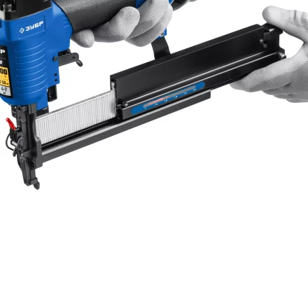 ЗУБР Т55/300, пневматический нейлер-степлер 18Ga 2-в-1: для скоб тип 55 и гвоздей тип 300, Профессионал (31937) купить в Ханты-Мансийске