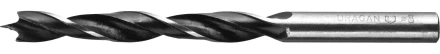 Сверло спиральное по дереву, М-образная заточка, сталь 45, URAGAN 29419-140-12, d=12x140мм 29419-140-12 купить в Ханты-Мансийске