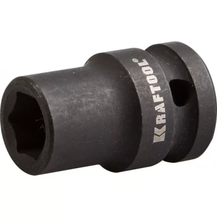 Торцовая головка KRAFTOOL &quot;INDUSTRIE QUALITAT&quot; ударная (1/2&quot;), FLANK, Cr-Mo, фосфатированная, 12 мм 27940-12_z01 купить в Ханты-Мансийске