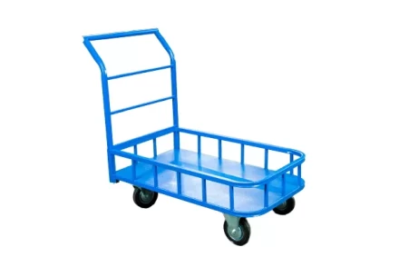 Тележка платформенная TOR ТП-МБ (600х900) с бортами (колеса 160мм) 1048165 купить в Ханты-Мансийске