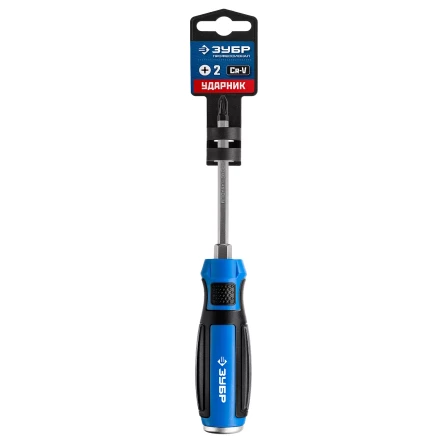 ЗУБР Ударник, PH2 х 100 мм, ударная отвертка, Профессионал (25272-2) купить в Ханты-Мансийске