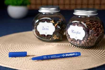 ЗУБР МП-50 синий, 0.5 мм перманентный маркер (06321-7) купить в Ханты-Мансийске