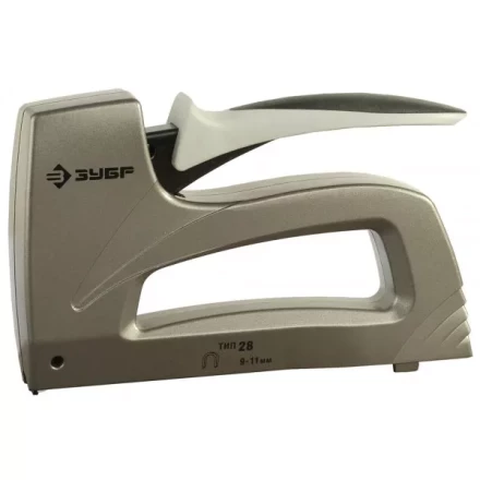 Степлер ЗУБР кабельный цельнометаллический корпус, тип 28, 9-11мм, диаметр кабеля 4,5мм 31579 купить в Ханты-Мансийске