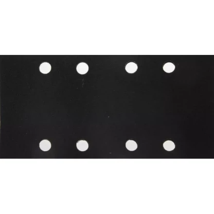 Лист шлиф. универсал. URAGAN "Оптимален для твердых пород дерева" 8 отверстий по линии, для ПШМ, P180, 80х166мм, 50шт 907-22101-180-50 купить в Ханты-Мансийске