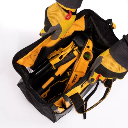 Сумка для инструмента, 305х190х195 мм, 14 карманов// Denzel 90292 купить в Ханты-Мансийске