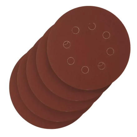 Круг абразивный на ворсовой подложке под &quot;липучку&quot;, перфорированный, P 600, 125 мм, 5 шт Сибртех 738167 купить в Ханты-Мансийске