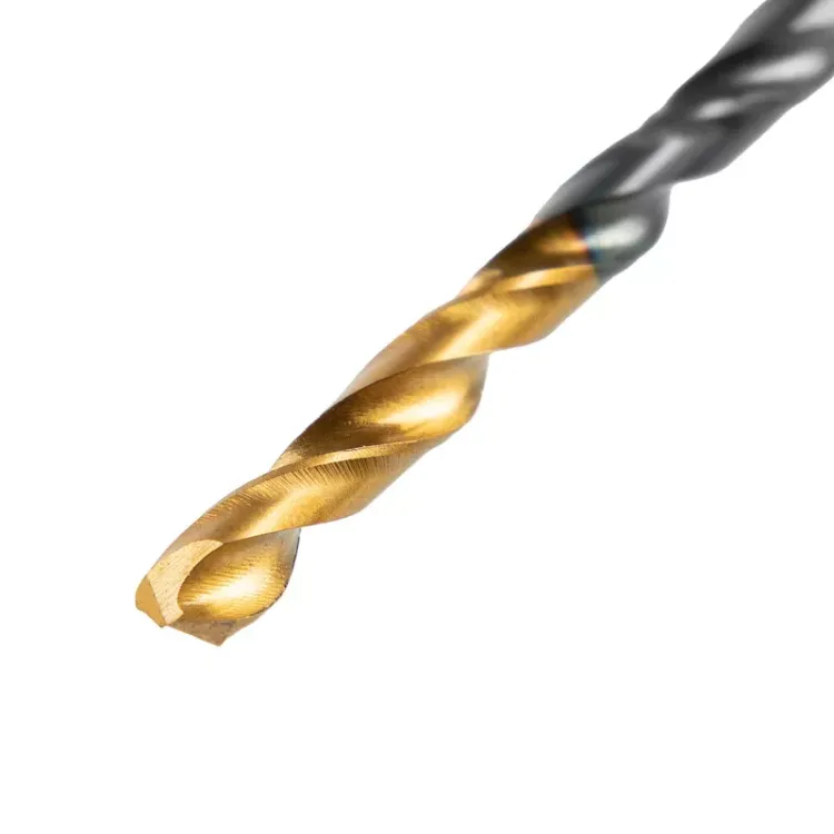 Сверло по металлу, 3 мм, HSS-Tin, Golden Tip, 10 шт. Denzel 717205 купить в Ханты-Мансийске