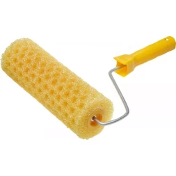 Валик "ГРУБЫЙ СТРУКТУРНЫЙ" поролон, ручка 6мм, STAYER Standard 0368-24
