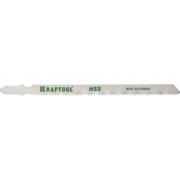 Полотна KRAFTOOL, T318B, для эл/лобзика, HSS, по металлу (2,5-6мм), EU-хвост., шаг 2мм, 110мм, 2шт 159552-2 купить в Ханты-Мансийске