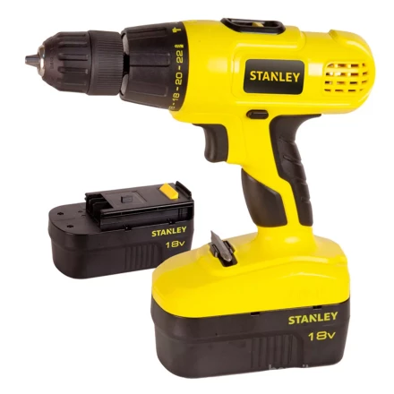 Дрель аккумуляторная Stanley STDC18HBK в кейсе купить в Ханты-Мансийске