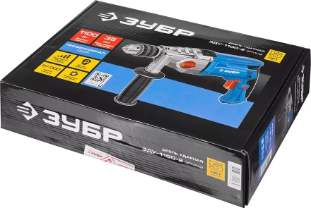 Дрель ударная двухскоростная ЗДУ-1100-2 ЭРММ2 серия ПРОФЕССИОНАЛ купить в Ханты-Мансийске