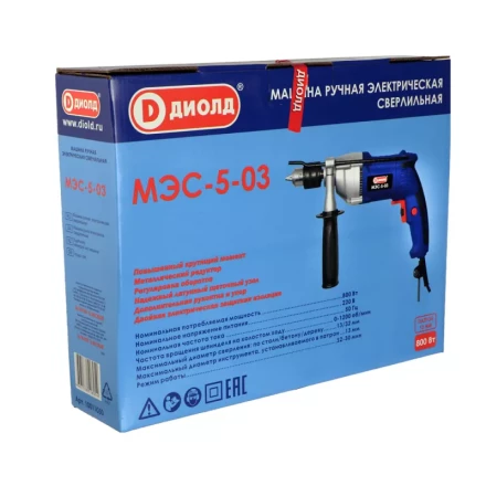 Безударная дрель Диолд МЭС-5-03 купить в Ханты-Мансийске