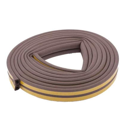 Уплотнитель 24 м профиль &quot;D&quot; коричневый СИБРТЕХ 93938 купить в Ханты-Мансийске