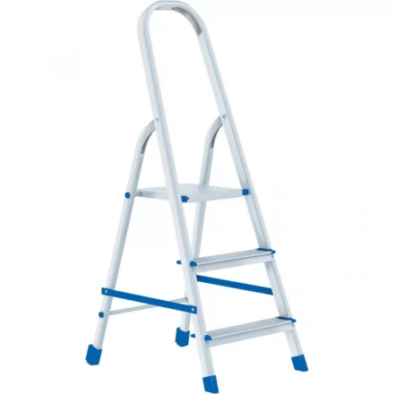 Стремянка 3 ступени алюминиевая СИБРТЕХ 97713 купить в Ханты-Мансийске