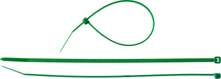 Кабельные стяжки зеленые нейлоновые промфасовка серия ПРОФЕССИОНАЛ купить в Ханты-Мансийске