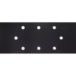 Лист шлиф. универсал. URAGAN "Оптимален для твердых пород дерева" 8 отверстий по линии, для ПШМ, P180, 93х230мм, 50шт 907-22102-180-50