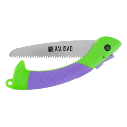 Пила садовая складная Palisad 604145, 150 мм рабочая часть, пластиковая обрезиненная рукоятка купить в Ханты-Мансийске