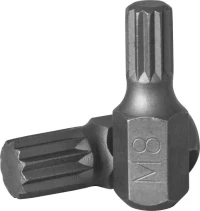 Бита 10мм SPLINE М10 30мм S2 материал D10M30M10A Jonnesway 47921