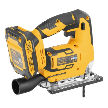 Лобзик аккумуляторный CJH-20-80, Li-Ion, 20 В// Denzel 27205 купить в Ханты-Мансийске