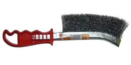 Щетка металлическая с пластиковой ручкой Энкор 51600 купить в Ханты-Мансийске