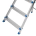 Стремянка Сибртех 97837, 5 ступеней, стальная, оцинкованная купить в Ханты-Мансийске