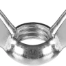 Гайка ЗУБР барашковая, DIN 315, оцинкованная,  M10, ТФ6, 2 шт. 4-303736-10 купить в Ханты-Мансийске