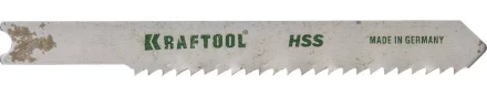 Полотна KRAFTOOL, U118B, для эл/лобзика, HSS, по металлу (1,5-5мм), US-хвост., шаг 2мм, 55мм, 2шт 159651-2 купить в Ханты-Мансийске