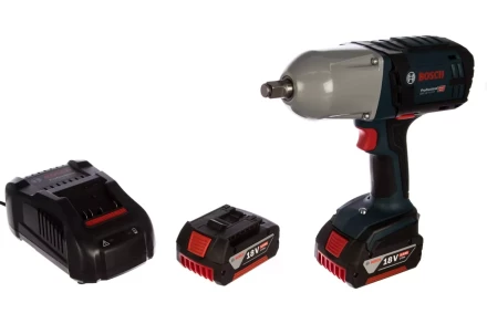 Bosch Аккумуляторный ударный гайковерт GDS 18 V-LI HT 06019B130A купить в Ханты-Мансийске