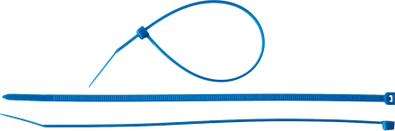 Кабельные стяжки синие КС-С1 нейлоновые промфасовка серия ПРОФЕССИОНАЛ купить в Ханты-Мансийске