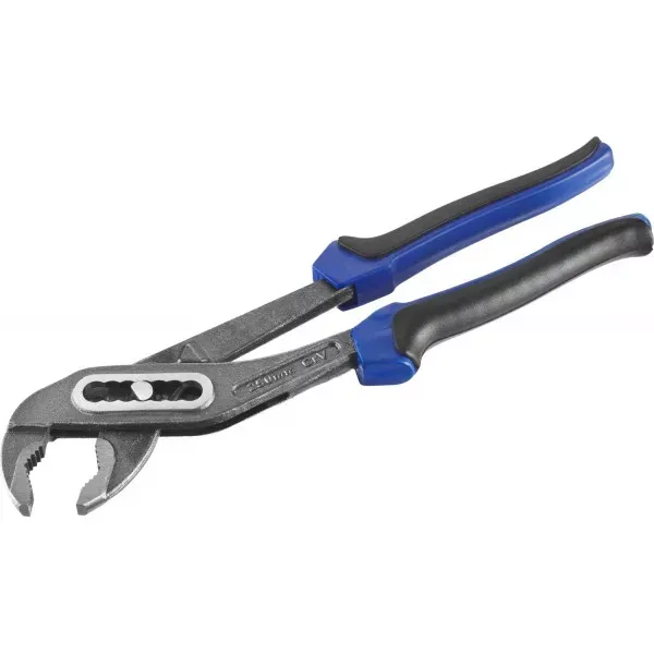 Клещи переставные, коробчатый шарнир, натуральное покрытие, двухкомпонентная рукоятка, 250мм, СИБИН 22363-10-25 купить в Ханты-Мансийске