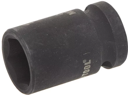 Торцовая головка KRAFTOOL &quot;INDUSTRIE QUALITAT&quot; ударная (1/2&quot;), FLANK, Cr-Mo, фосфатированная, 16 мм 27940-16_z01 купить в Ханты-Мансийске