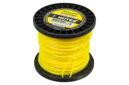 Леска Huter S24100 для триммера, 2.4 мм, звезда 71/2/4 купить в Ханты-Мансийске
