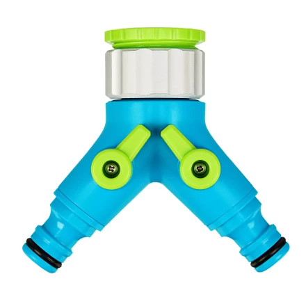 Разветвитель двухканальный Palisad Luxe 65774 с внутренней резьбой 3/4-1, с переключателем купить в Ханты-Мансийске