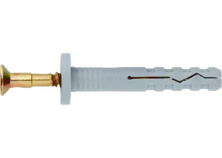 Дюбель-гвоздь полипропиленовый с цилиндрическим бортиком 8х100 мм 100 шт СИБРТЕХ 42152 купить в Ханты-Мансийске