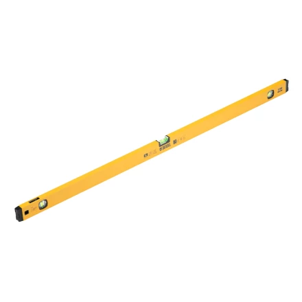 Уровень алюминиевый Denzel 33694, магнит, фрезерованный, 3 глазка (1 зеркал.), 0,5 мм/м, 1200 мм купить в Ханты-Мансийске