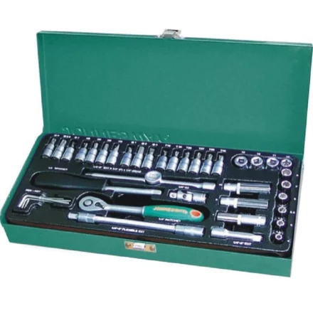 Набор головок торцевых  1/4&quot;DR 4-13мм 41предмет Jonnesway S04Н2141S 47200 купить в Ханты-Мансийске