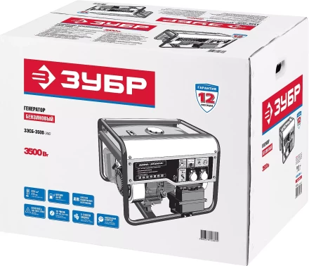 Генератор бензиновый ЗЭСБ-3500-ЭМ2 серия МАСТЕР купить в Ханты-Мансийске