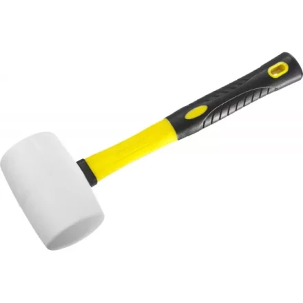 Киянка STAYER &quot;PROFI&quot; резиновая БЕЛАЯ, с фиберглассовой ручкой, 680г 20533-680 купить в Ханты-Мансийске