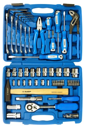 Универсальный набор инструмента 58 предм серия ЭКСПЕРТ купить в Ханты-Мансийске
