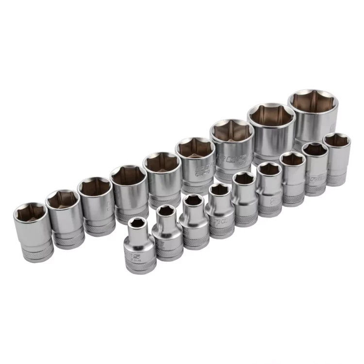 Набор инструментов 115 предметов, 120 зубьев, CrV, 1/4", 1/2" Gross 14152 купить в Ханты-Мансийске
