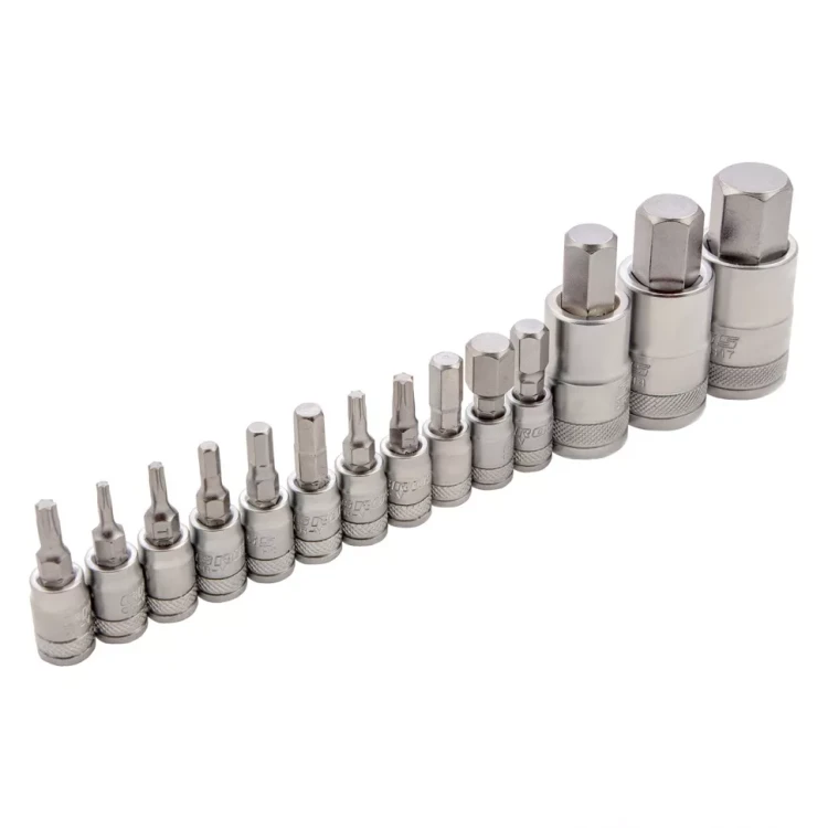 Набор инструментов 115 предметов, 120 зубьев, CrV, 1/4", 1/2" Gross 14152 купить в Ханты-Мансийске