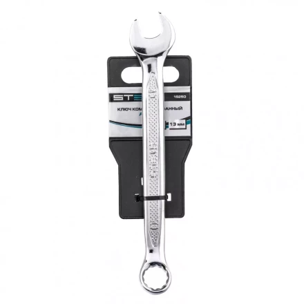 Ключ комбинированный 13 мм CrV антислип Stels 15250 купить в Ханты-Мансийске