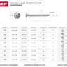 Саморезы ЗУБР с прессшайбой по листовому металлу до 0,9мм, PH2, 4,2х25мм, ТФ1, 350шт 4-300191-42-025 купить в Ханты-Мансийске