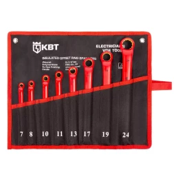 Набор накидных диэлектрических ключей КВТ НИИ-28 (10–19), 5 шт. (92330)