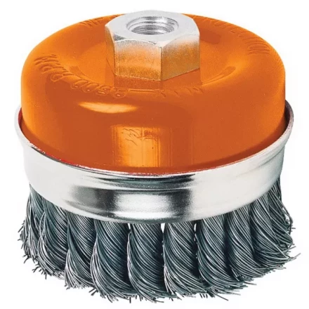 Щетка чашечная для шлифмашин сталь 100мм M14 S-T Кратон 1 11 02 003 купить в Ханты-Мансийске