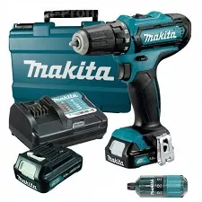 Аккумуляторная дрель-шуруповерт Makita DF331DWYE4 купить в Ханты-Мансийске