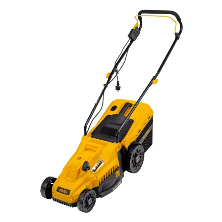 Газонокосилка электрическая GM-1300, 1300 Вт, шир. 32 см, 5 уров., травосб. 35 л Denzel 96627 купить в Ханты-Мансийске